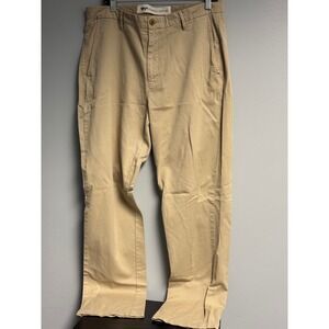 Coastal Cotton Mens Pima Cotton Stretch Chino Pants Khaki 34x32 Casual Golf